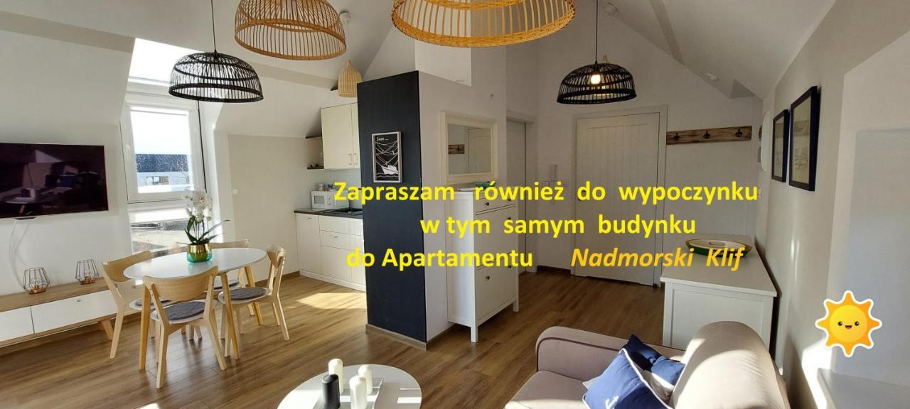 Klif W Mechelinkach Appartement Mechelinki Buitenkant foto