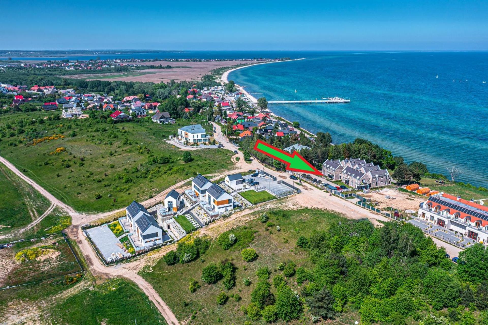 Klif W Mechelinkach Appartement Mechelinki Buitenkant foto